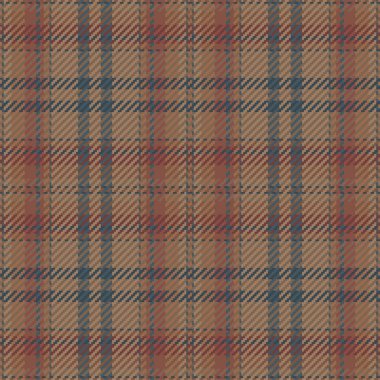 İskoç ekosesinin kusursuz deseni. Kumaş dokusunu kontrol ederek tekrarlanabilir arkaplan. Çizgili tekstil izinin düz vektör arkaplanı.