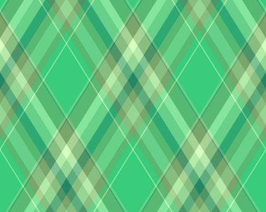 Argyle geometrik eşkenar dörtgenin kusursuz deseni. Harlequin duvar kağıdı tasarımını kontrol et. Web geçmişi için klasik elmas şekilli tekstil malzemesi, baskı kumaşı, kazak, ambalaj kağıdı, hediye kartı, davetiye.