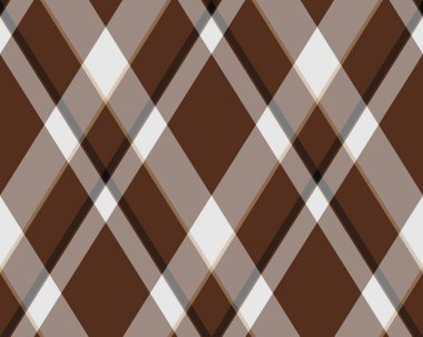 Argyle geometrik eşkenar dörtgenin kusursuz deseni. Harlequin duvar kağıdı tasarımını kontrol et. Web geçmişi için klasik elmas şekilli tekstil malzemesi, baskı kumaşı, kazak, ambalaj kağıdı, hediye kartı, davetiye.