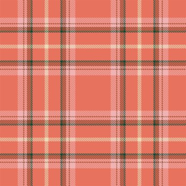 Ekose desenli. Kumaş dokusunu kontrol et. Vektör tekstil baskı tasarımı.