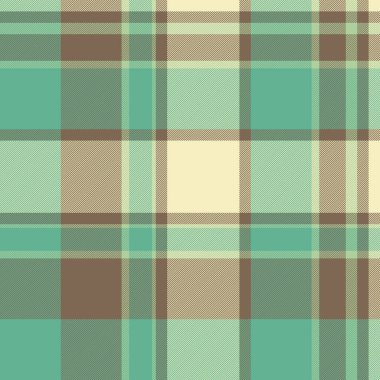 Özelleştirilebilir şablon kontrolsüz, doku vektör tartan geçmişi. Panel tekstil desenli kumaş ışık ve nane renkleriyle.