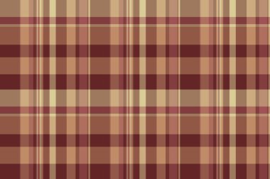 Meksika kumaş kumaşlı, ekoseli, kusursuz. Cübbe desenli vektör dokusu arka planı kırmızı ve turuncu renk paleti.