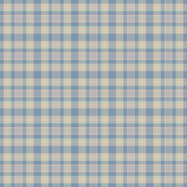 Gösterişli arka plan kontrolü ekose, şekil vektör desen dokusu. Pastel kumaştan ve açık renk paletinden yapılmış kusursuz kumaş..
