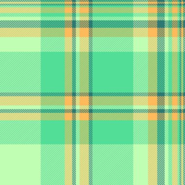 Londra kumaş desen kontrolü, gelişim dokusu vektörü pürüzsüz. Yeşil ve açık renk paletinde düzenlenebilir tekstil arkaplan tartanı.
