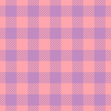 İpek ekose vektör dokusu, renkli tartan kontrol arkaplanı. Nötr tekstil kumaş deseni. Kırmızı ve pastel renklerde pürüzsüz..
