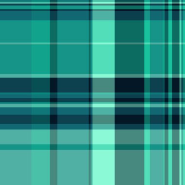 Çeşitli desenli kumaş kumaş kumaş, ton kumaş desenli ekose. Mavi ve cyan renk paletinde Bandana vektörsüz arkaplan kontrolü.