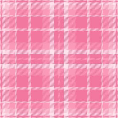 Grunge desenli tartan vektör, italyan dikişsiz tekstil ekose. Kırmızı ve açık renk paletinde küçük desen kumaş kontrol arkaplanı.