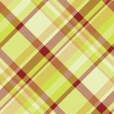 Kısa kumaş ekoseli, kış desenli tartan arkaplan. lşık ve kireç rengi paletinde İrlanda desensiz tekstil vektörü.