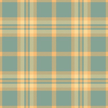 İyi vektör arkaplan kumaşı, akış dokusu ekosesiz. Oktoberfest desen Pastel ve turuncu renk paletinde tartan tekstil denetimi.
