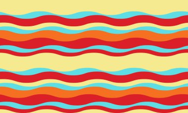 Dalgalı, parlak renklerde dalgalı çizgileri olan soyut bir arka plan, dalgalı, sıvı bir etki yaratıyor. Düz kıvrımlar ve dokulu çizgiler tasarıma zarafet, yaratıcılık ve canlılık ekler. Bu vektör dokunuşu, duvar kağıdı, tekstil veya grafik kullanımı için idealdir