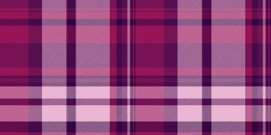 Derin kumaş vektör deseni, romantik tartan deseni. Paisley arka plan pürüzsüz tekstil denetimi açık ve pembe renk paletinde.