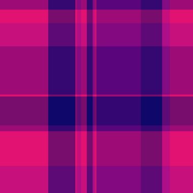 Hiç kimse tekstil tartan taşıyıcısı, arka plan kumaş dokusu kullanmıyor. Pembe ve morumsu renk paletinde ekose desenleri kontrol et.
