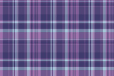 Ekose kumaş vektörü, yarım ton tartan kumaş kontrolü. Menekşe ve pastel renk paletinde tasarımcı arkaplan deseni kusursuz tekstil.