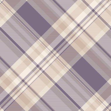 Mutfak arka planı tartan ekose, tekstil kumaş. Işık ve pastel renk paletindeki desen vektörünü nazikçe kontrol et.