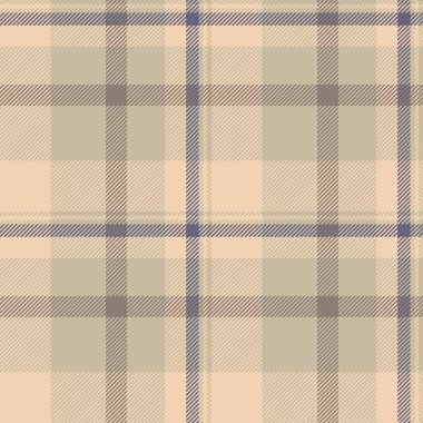 Çizilmiş desenli ekose arka plan, renkli kumaş desenli tartan. Pop vektör kumaşı pastel ve açık renk paletinde pürüzsüzdür.