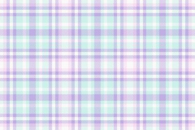 Sevimli çek, kusursuz tekstil, desenli ekose arka plan. Cübbe dokusu kumaş kumaşı açık ve beyaz renk paleti.