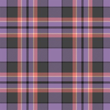 Ekose desenli. Kumaş dokusunu kontrol et. Vektör tekstil baskı tasarımı.