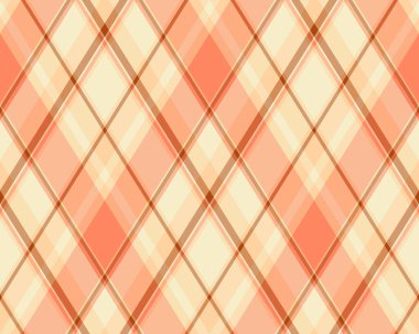 Argyle geometrik eşkenar dörtgenin kusursuz deseni. Harlequin duvar kağıdı tasarımını kontrol et. Web geçmişi için klasik elmas şekilli tekstil malzemesi, baskı kumaşı, kazak, ambalaj kağıdı, hediye kartı, davetiye.