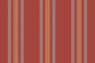 Yerli dikey kumaş tekstil, yaratıcılık desenli şerit. Kırmızı ve koyu gri renk paletinde yama çizgileri arkaplan dokusu vektörü.