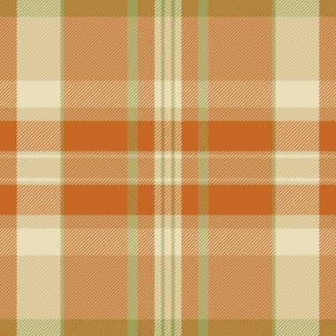 Çizgili kumaş özgeçmiş kontrolü, pantolon deseni tartan tekstil. Resim desenli ekoseli turuncu ve kehribar rengi paleti.