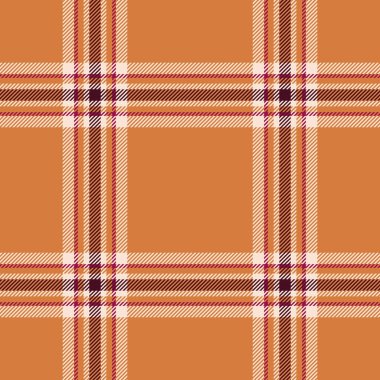 Kalın arka plan, ekoseli kumaş, kraliyet kumaşı desenli. Panço deseni turuncu ve açık renk paletinde tartan vektörünü kontrol et.