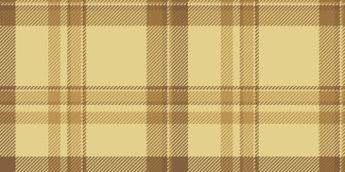 Çapraz tartan arka plan dokusu, romantik kumaş kontrolü tekstili. Sarı ve turuncu renk paletinde ulusal ekosesiz desen vektörü.