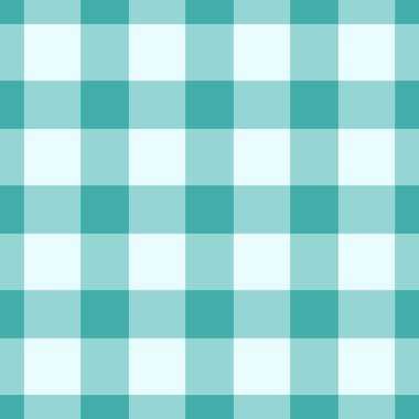 İçerik vektörsüz tekstil, resim deseni kontrolü. Kumaş tartan ekose desenini mavi ve yumuşak gök mavisi renginde kapla.