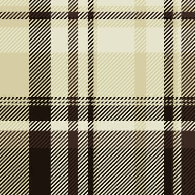 Yorgan kapaklı arka plan vektörü pürüzsüz, renkli desen desenli ekose. Sanatsal tartan kumaş tekstilini açık ve siyah renk paletinde kontrol et.