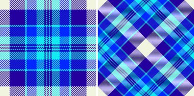 Tartan desensiz arkaplanlı, kontrol vektör dokusunun tekstil kumaşı. Kış renklerinde ayarlanmış. Nötr renk paleti.