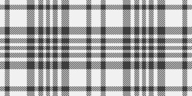 Pijamalar tekstil geçmişini, pijama kumaş dokusunu kontrol eder. Beyaz ve gri renk paletinde tartan desenli ekose vektör pazarlanıyor.