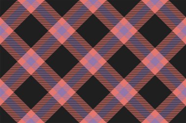 Tartan ekoseli arka plan, çapraz kontrol, kusursuz desen. Tekstil baskısı için vektör kumaş dokusu, ambalaj kağıdı, hediye kartı, duvar kağıdı düz tasarım.