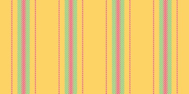 Arka plan çizgileri, izolasyon vektörü tekstil dokusu. Kehribar ve kehribar rengi palette dikey Ghop desensiz kumaş.