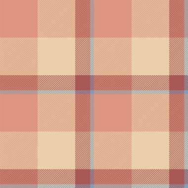 Ekose desenli. Kumaş dokusunu kontrol et. Vektör tekstil baskı tasarımı.