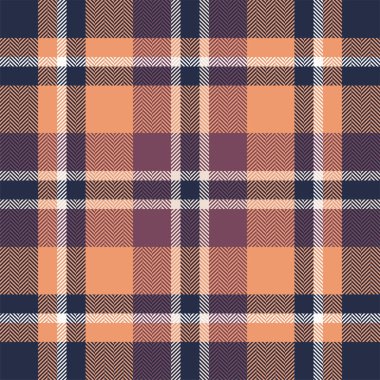 Ekose kontrol kalıbı. Kusursuz kumaş dokusu. Tartan tekstil baskı tasarımı.