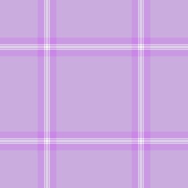 Katlanmış kumaş dikişsiz tartan vektör yazdır. Işık ve menekşe renk paletinde seçili kumaş arkaplan kontrolü.