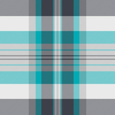 Kadın dikişsiz ekose kumaş, boş vektör kontrol dokusu. Eps arkaplan desenli kumaş beyaz ve koyu renk paletinde tartan.