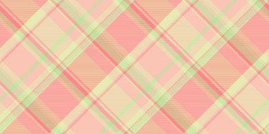 Doğrudan doku vektör tartan, çeşitli tekstil dikişsiz kontrol. Şimdiki arkaplan desenli kumaş ekoseli ışık ve kırmızı renk paleti.