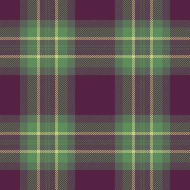 Uluslararası arkaplan vektörü tekstil, fiber desenli kusursuz kontrol. Tartan desenli kumaş ekoseli pembe ve pastel renkli palete yerleştir.