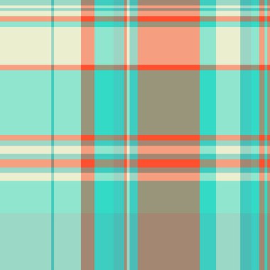 Fabrika desenli tartan, karmaşık arka plan vektör tekstili. Latince dikişsiz kumaş desenli ekose mavi ve pastel renk paleti.
