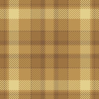 Kitap vektörü dokusu, şükran günü ekoseli tarama geçmişi. Turuncu ve kehribar renk paleti ile ticari desensiz tartan tekstil.