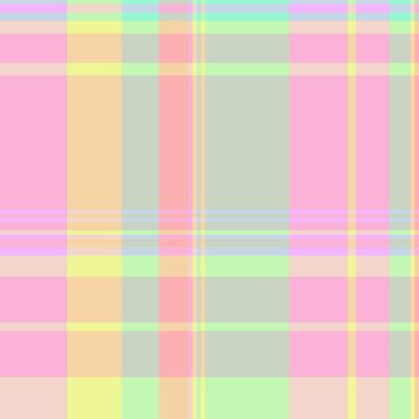 Endüstriyel arkaplan dokusu, penceresiz ekose kumaş. Parlak vektör kumaş deseni ışık ve kehribar renk paletini kontrol et.