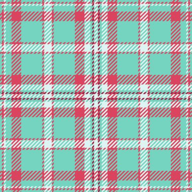 Bedava ekose kumaş taşıyıcısı, eski moda kumaş katranı. Düz arkaplan deseni mavi ve kırmızı renk paletinde kaplanıyor.