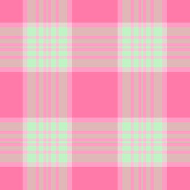 Kanepe tartan arka planı, 2024 dikdörtgen desenli ekose. Dinlenme vektörü kumaş deseni ışık ve pembe renk paletinde.