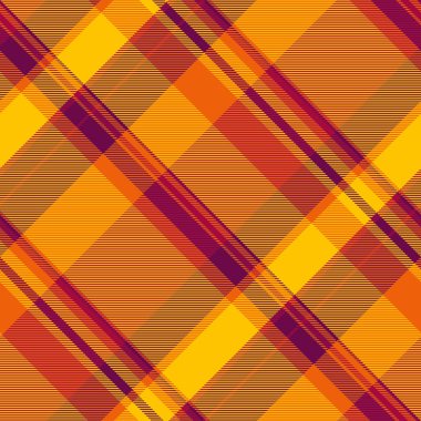 Sanat tekstil desenli tartan, düzenlenebilir kumaş kontrolü. Kusursuz vektör dokusu ekoseli altın gelincik ve parlak renk paleti ver.