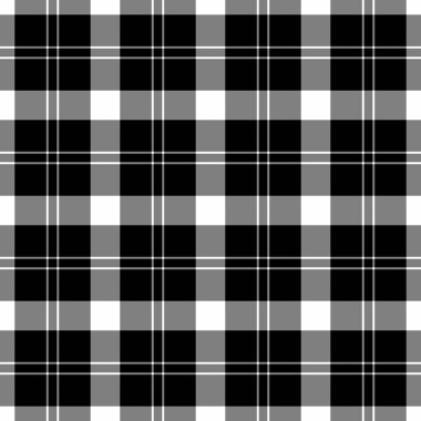 Doğum günü kartı ekose desenli, yatak odası arka plan vektör desenli. Geniş tartan kontrol kumaş gri ve siyah renk paleti.