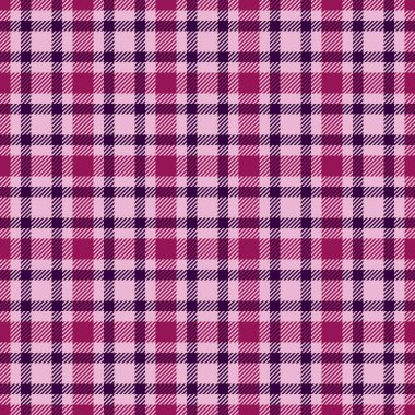 Yıpranmış tekstil kontrolü kusursuz, örtülü arka plan dokusu. Eski püskü tartan vektör deseni açık ve koyu renk paletinde.