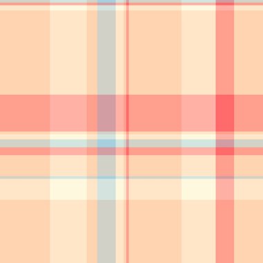 Kağıtlar, kumaş, ekoseli kumaş arkaplan. Hediye kartı tekstil desenini kırmızı ve turuncu renk paletinde kontrol et.