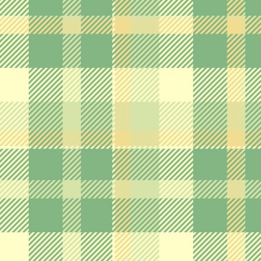 Hobi vektör ekose geçmişi, 1970 'lerin tekstil şablonu kontrolü. İskoçya desensiz kumaş kumaş kumaş, ışık ve pastel renk paleti.
