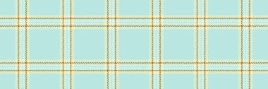 Karmaşık dikişsiz ekoseli tartan, dikişli arka plan vektör deseni. Londra kumaşı ışık ve kehribar renk paletinde tekstil kontrolü.