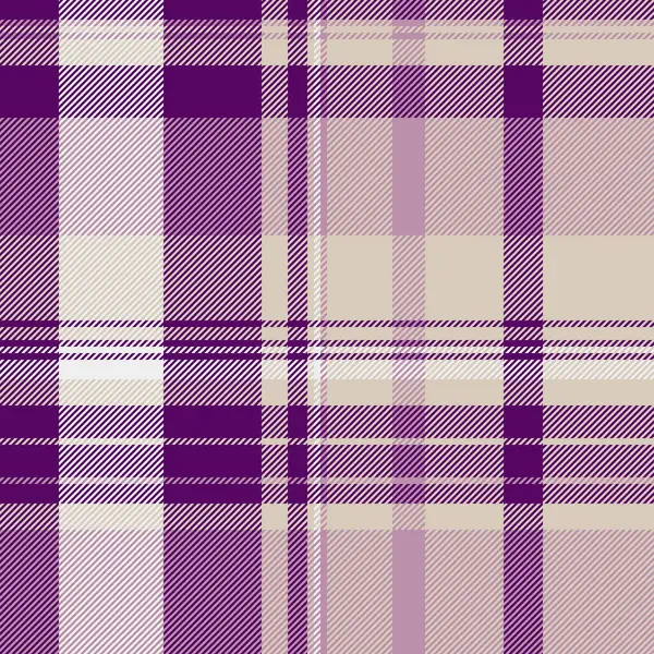 Sanat geçmişi kusursuz, kış dokusu vektör kumaşı. Kalıplaşmış kumaş desenli ekose ve koyu mor renk paleti.